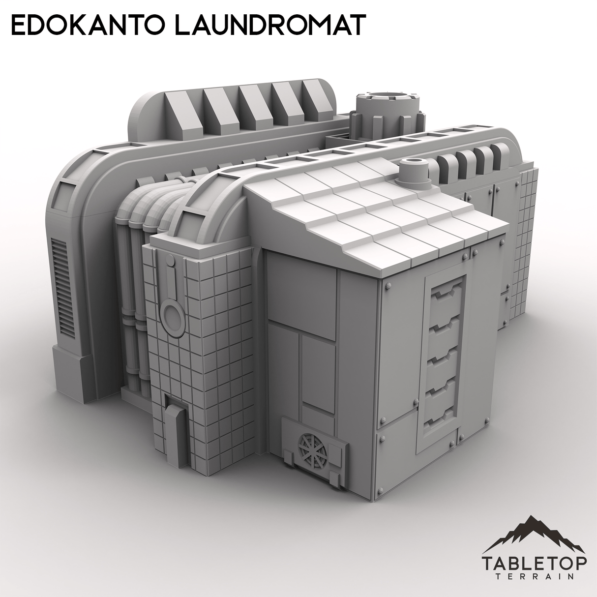 Tabletop Terrain Building EdoKanto Laundromat