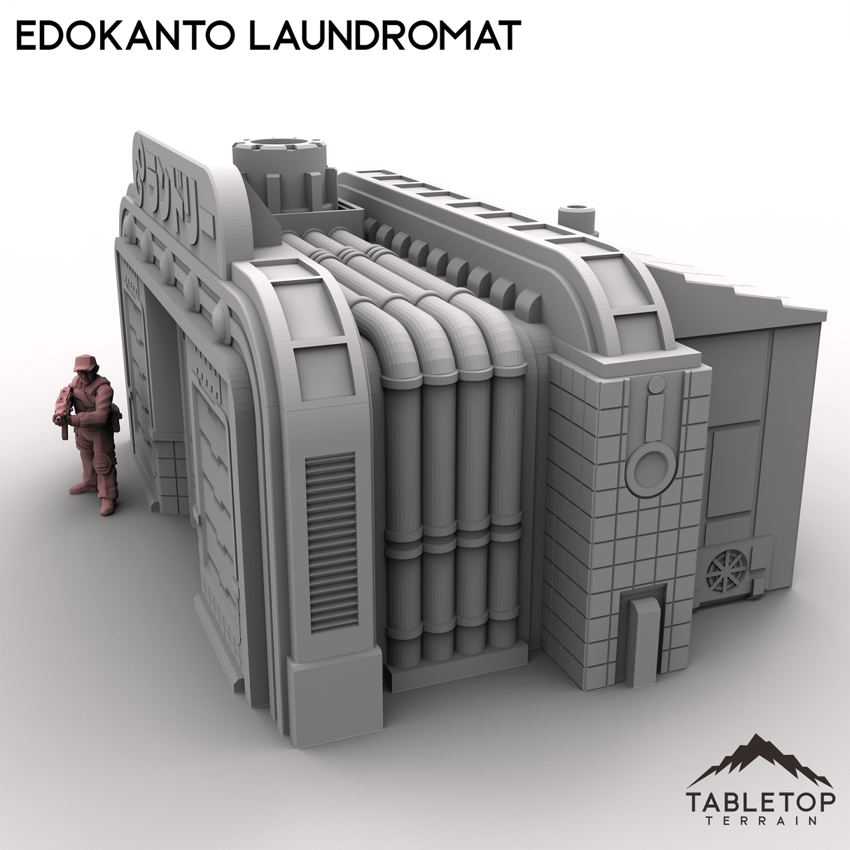Tabletop Terrain Building EdoKanto Laundromat
