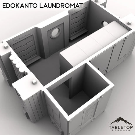 Tabletop Terrain Building EdoKanto Laundromat