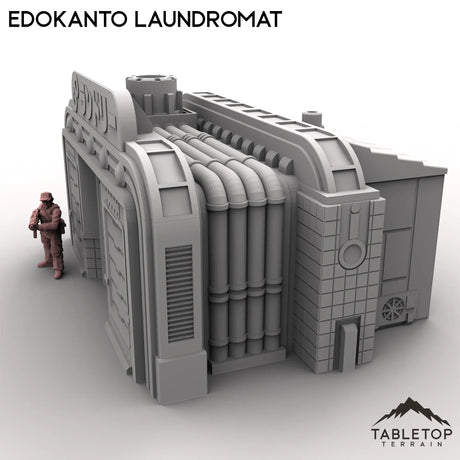 Tabletop Terrain Building EdoKanto Laundromat