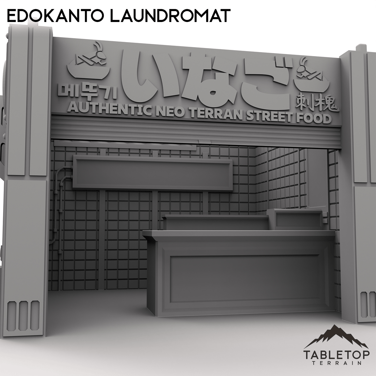 Tabletop Terrain Building EdoKanto Locust Eatery