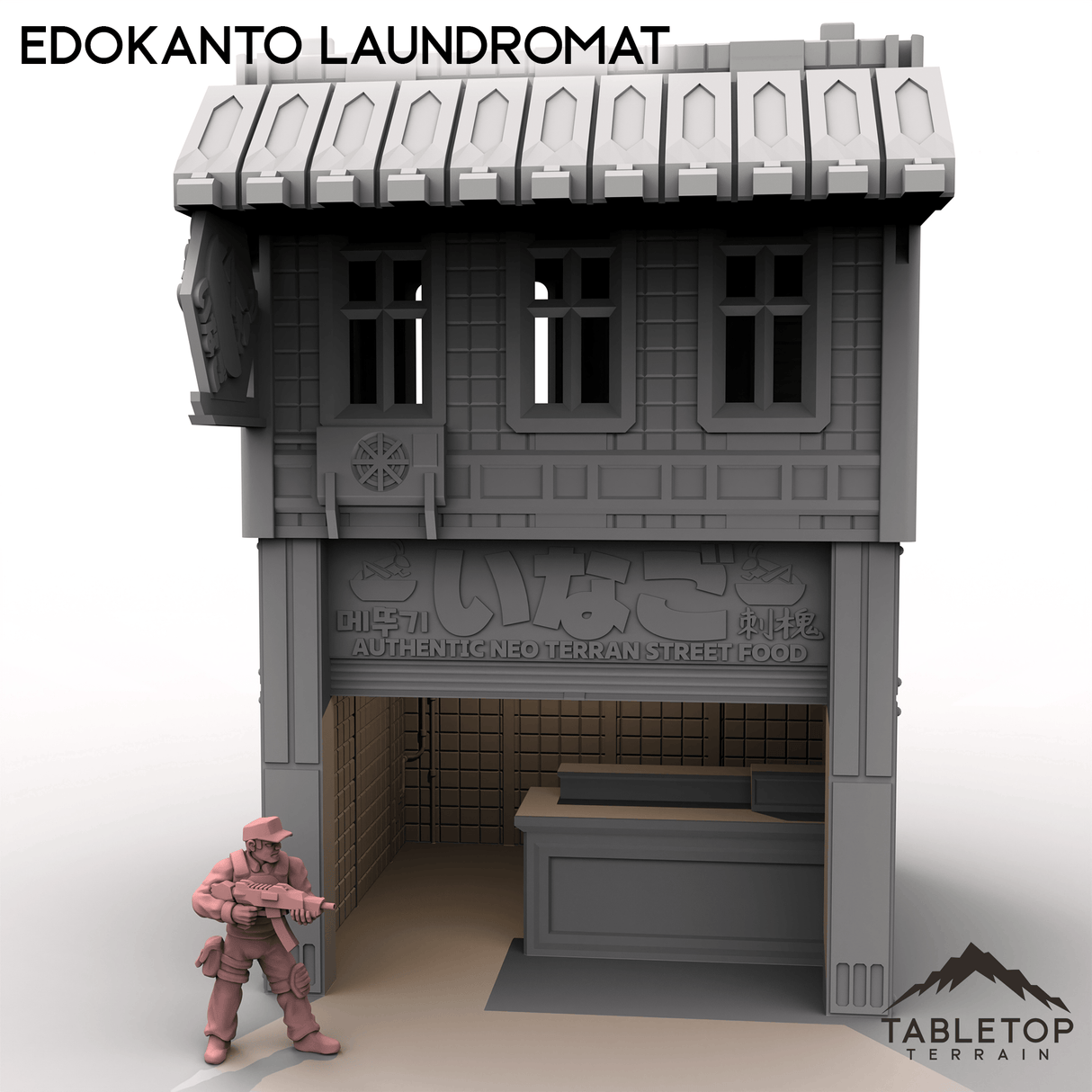 Tabletop Terrain Building EdoKanto Locust Eatery