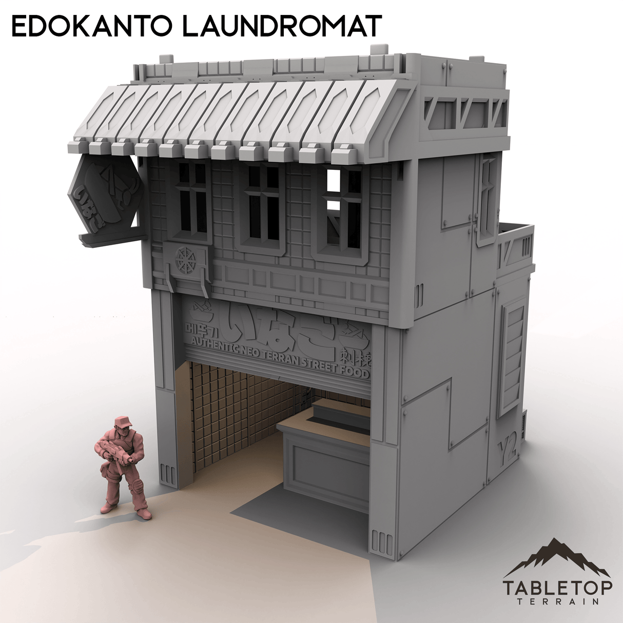 Tabletop Terrain Building EdoKanto Locust Eatery