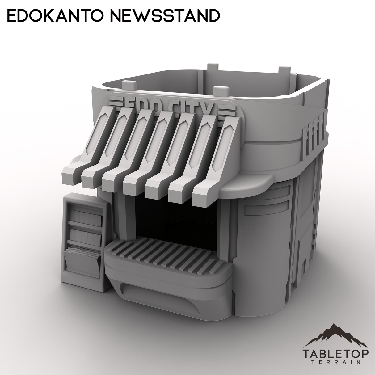 Tabletop Terrain Building EdoKanto Newsstand