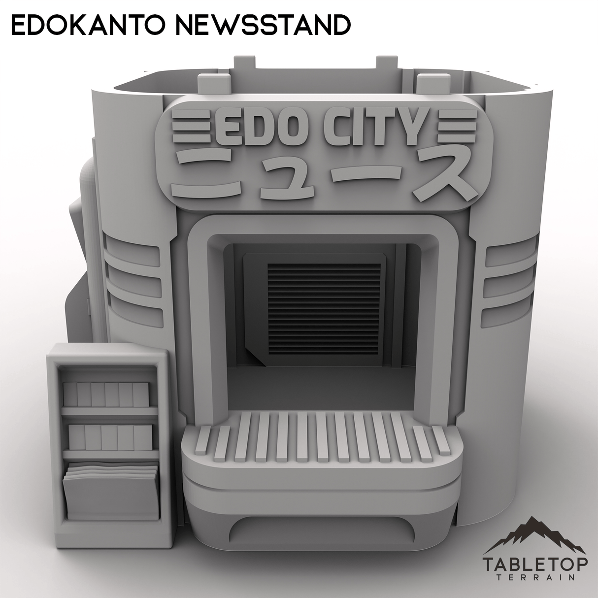Tabletop Terrain Building EdoKanto Newsstand