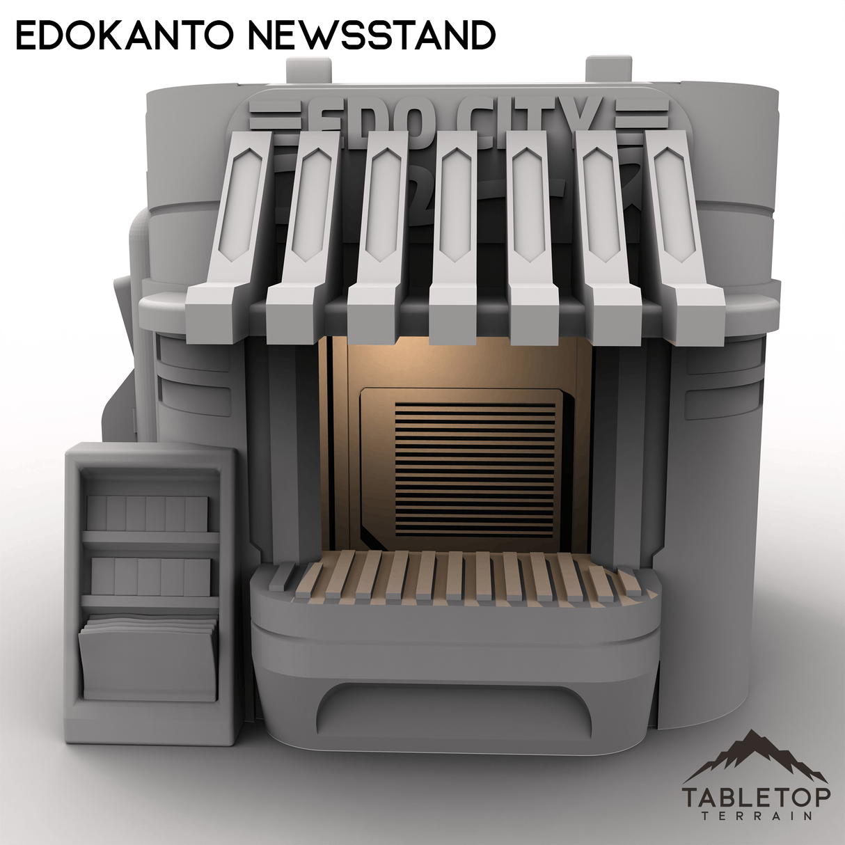 Tabletop Terrain Building EdoKanto Newsstand