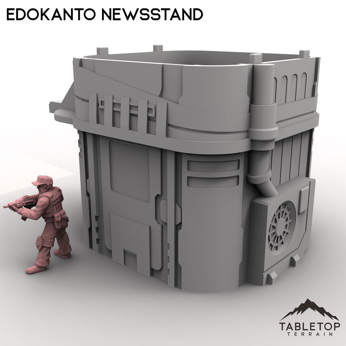 Tabletop Terrain Building EdoKanto Newsstand