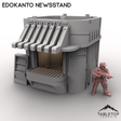 Tabletop Terrain Building EdoKanto Newsstand
