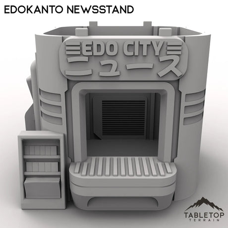Tabletop Terrain Building EdoKanto Newsstand