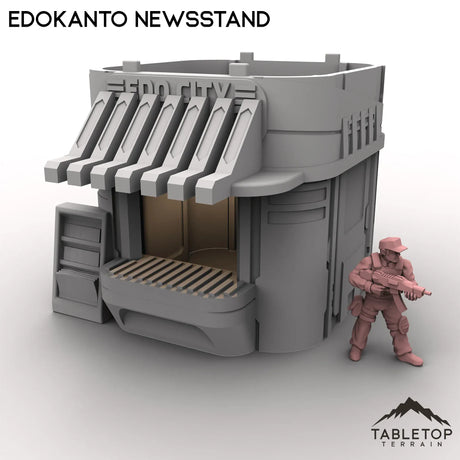 Tabletop Terrain Building EdoKanto Newsstand