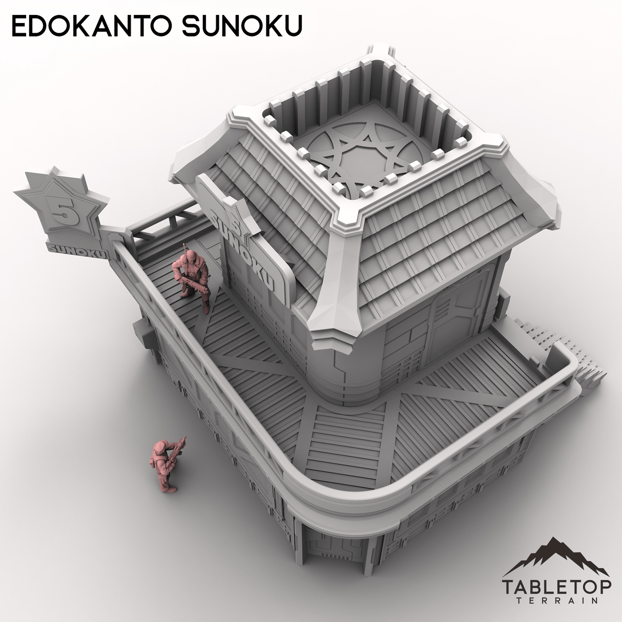 Tabletop Terrain Building EdoKanto Sunoku