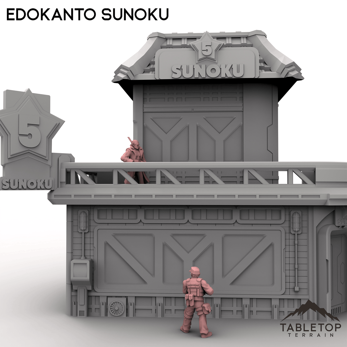 Tabletop Terrain Building EdoKanto Sunoku