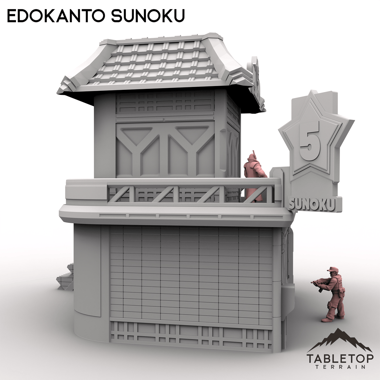 Tabletop Terrain Building EdoKanto Sunoku