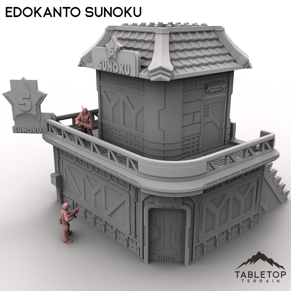 Tabletop Terrain Building EdoKanto Sunoku