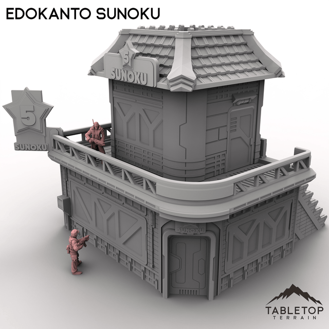 Tabletop Terrain Building EdoKanto Sunoku