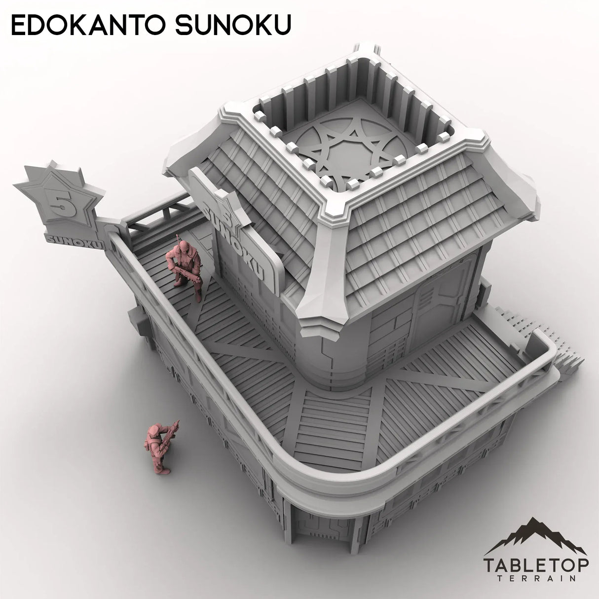 Tabletop Terrain Building EdoKanto Sunoku