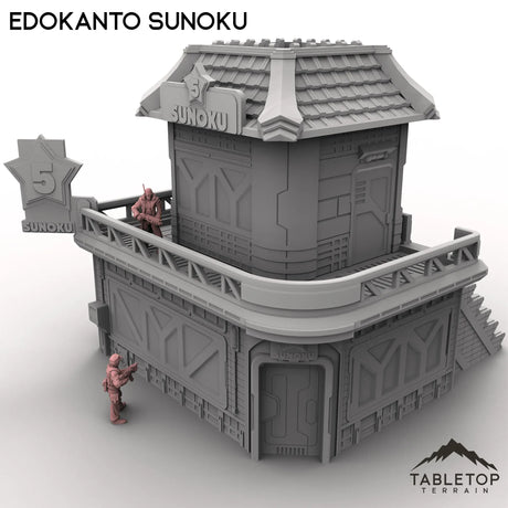 Tabletop Terrain Building EdoKanto Sunoku