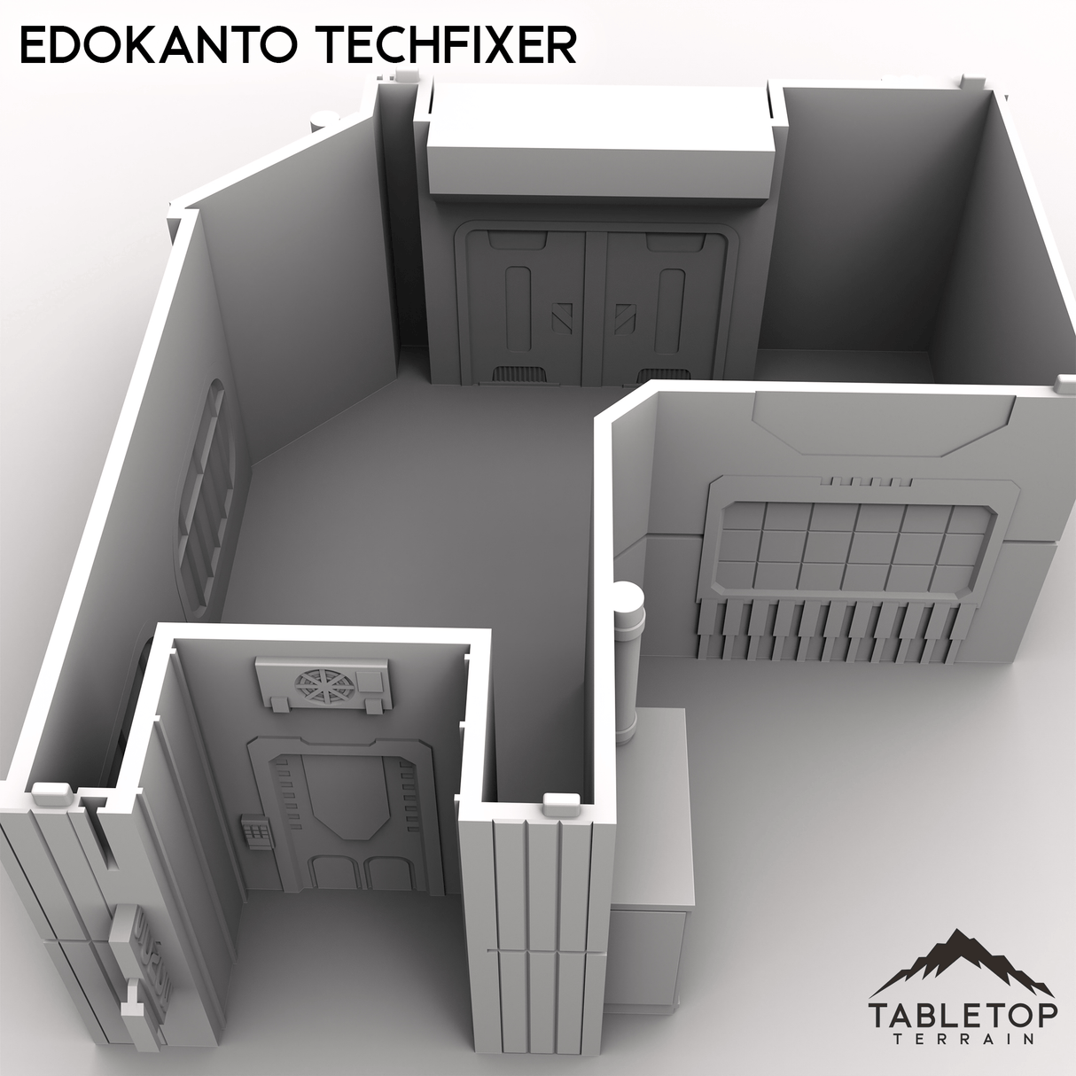 Tabletop Terrain Building EdoKanto Techfixer