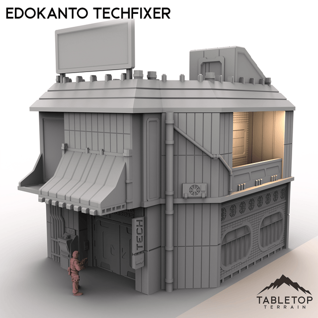 Tabletop Terrain Building EdoKanto Techfixer