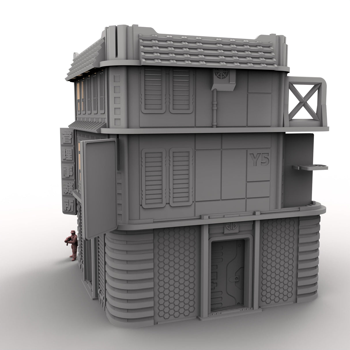 Tabletop Terrain Building EdoKanto Tocho