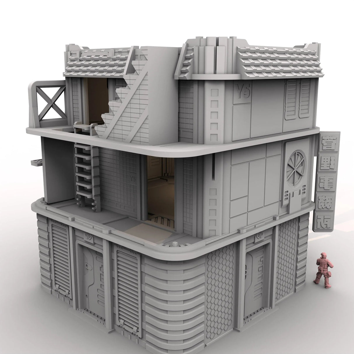 Tabletop Terrain Building EdoKanto Tocho