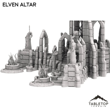 Tabletop Terrain Building Elven Altar
