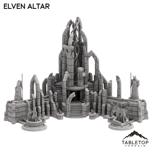 Tabletop Terrain Building Elven Altar
