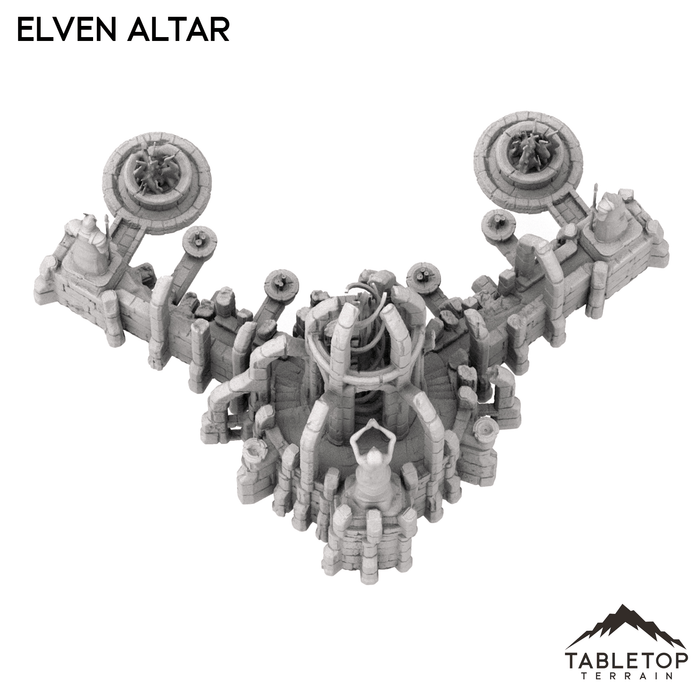 Tabletop Terrain Building Elven Altar