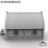 Tabletop Terrain Building Elven Barracks - Kingdom of Noldareth