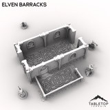 Tabletop Terrain Building Elven Barracks - Kingdom of Noldareth