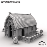 Tabletop Terrain Building Elven Barracks - Kingdom of Noldareth