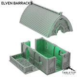 Tabletop Terrain Building Elven Barracks - Kingdom of Noldareth