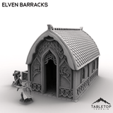 Tabletop Terrain Building Elven Barracks - Kingdom of Noldareth