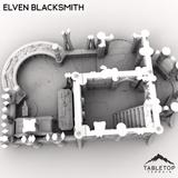 Tabletop Terrain Building Elven Blacksmith