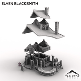 Tabletop Terrain Building Elven Blacksmith