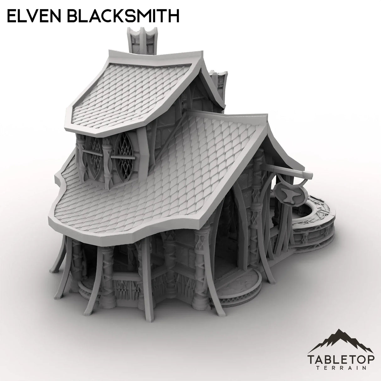 Tabletop Terrain Building Elven Blacksmith