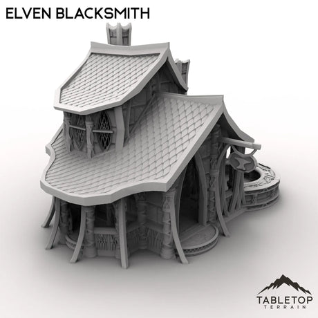 Tabletop Terrain Building Elven Blacksmith