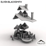 Tabletop Terrain Building Elven Blacksmith