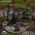 Tabletop Terrain Building Elven Forge - Kingdom of Noldareth