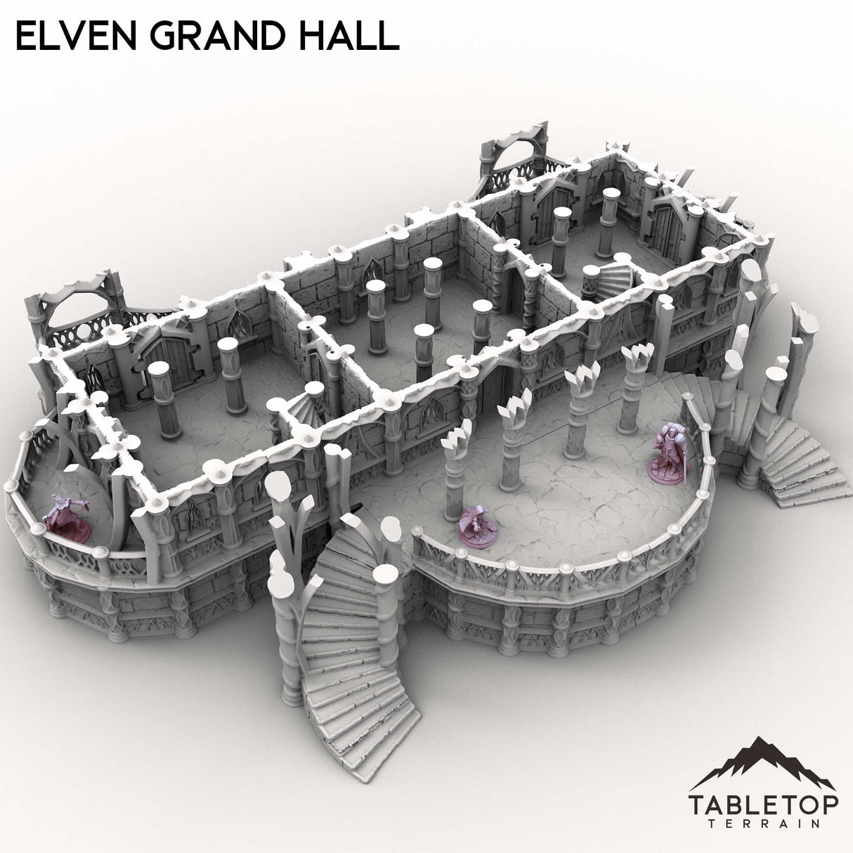 Tabletop Terrain Building Elven Grand Hall