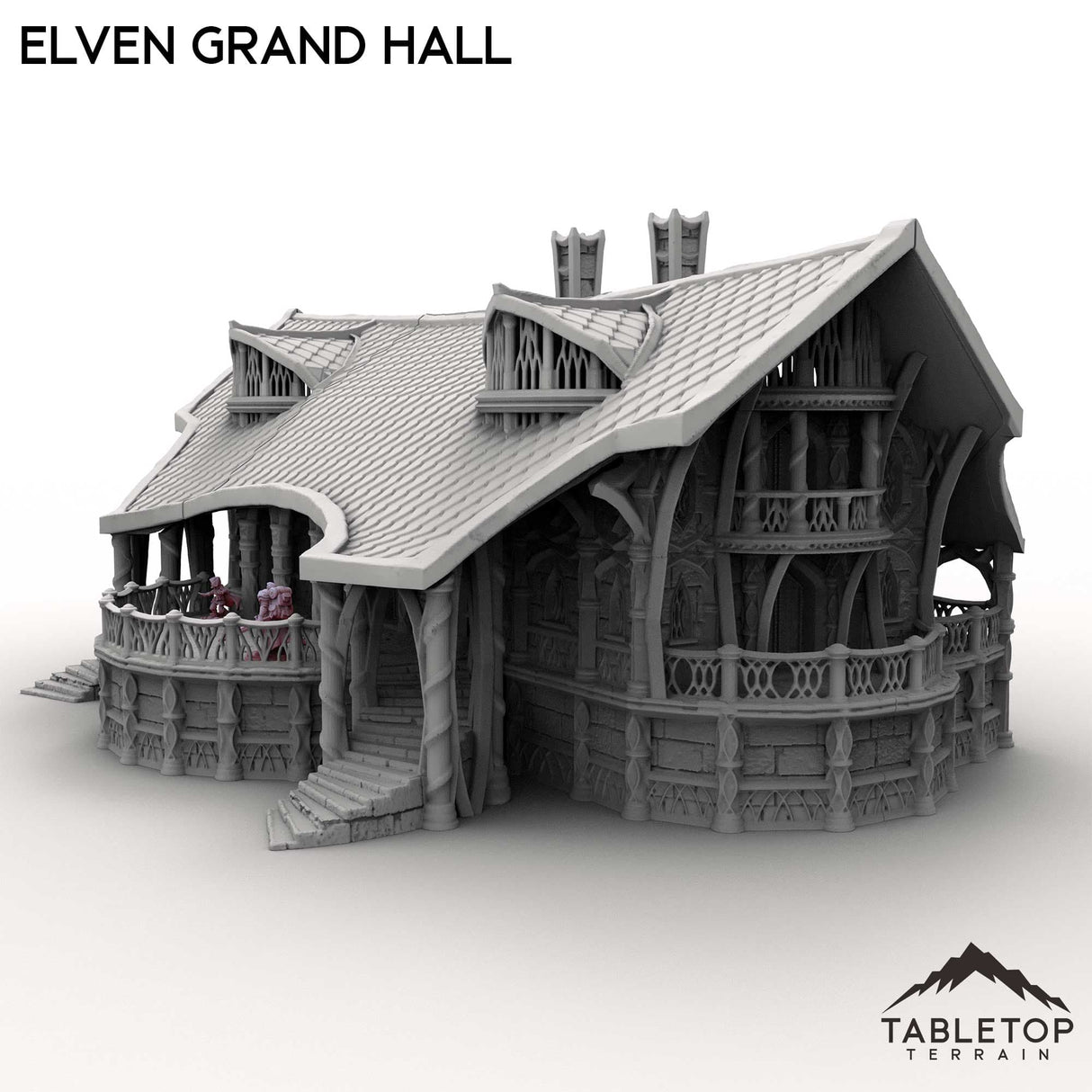 Tabletop Terrain Building Elven Grand Hall