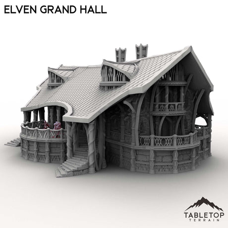 Tabletop Terrain Building Elven Grand Hall