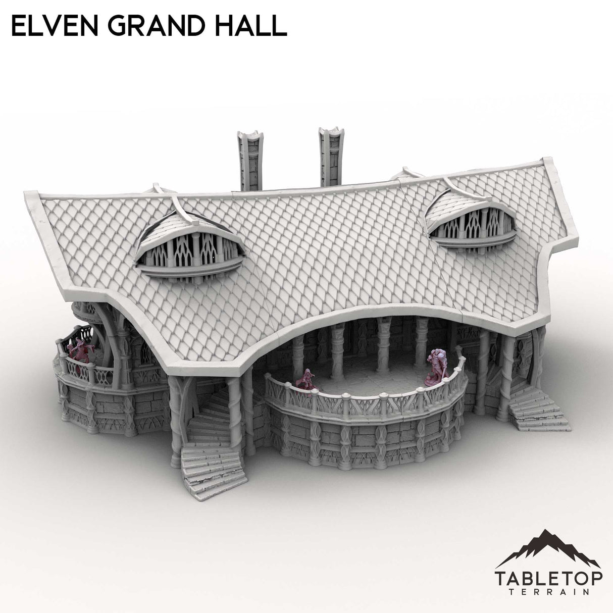 Tabletop Terrain Building Elven Grand Hall
