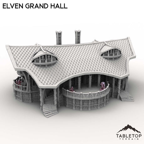 Tabletop Terrain Building Elven Grand Hall