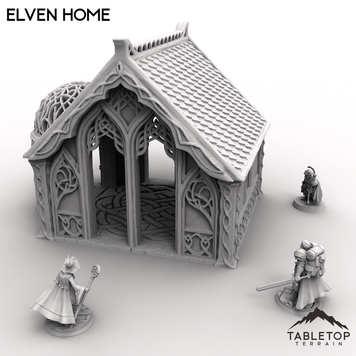 Tabletop Terrain Building Elven Home - Kingdom of Noldareth