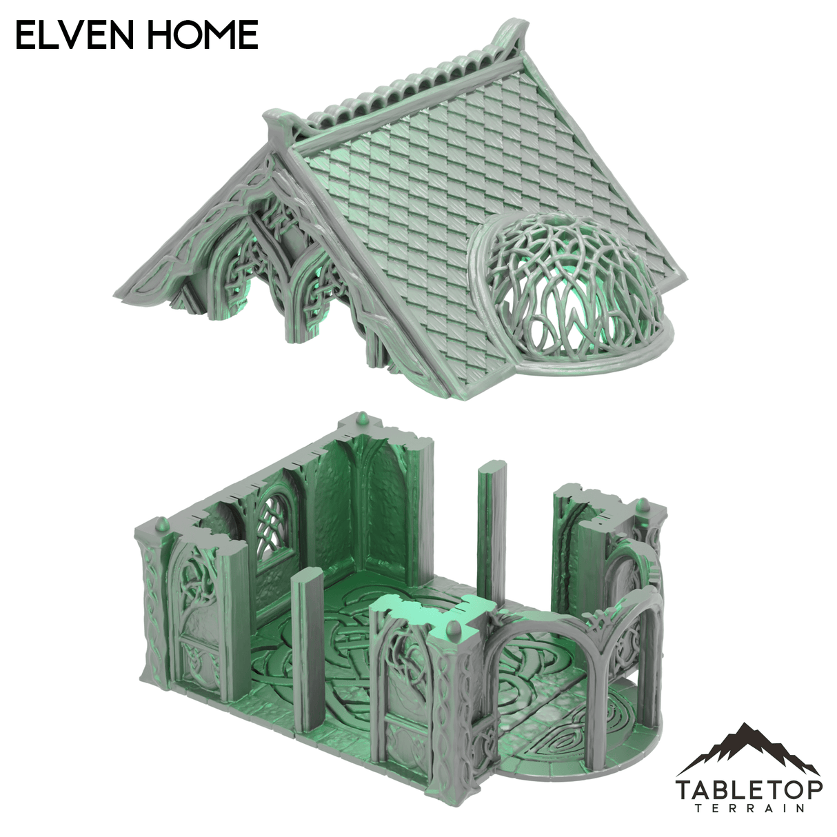 Tabletop Terrain Building Elven Home - Kingdom of Noldareth