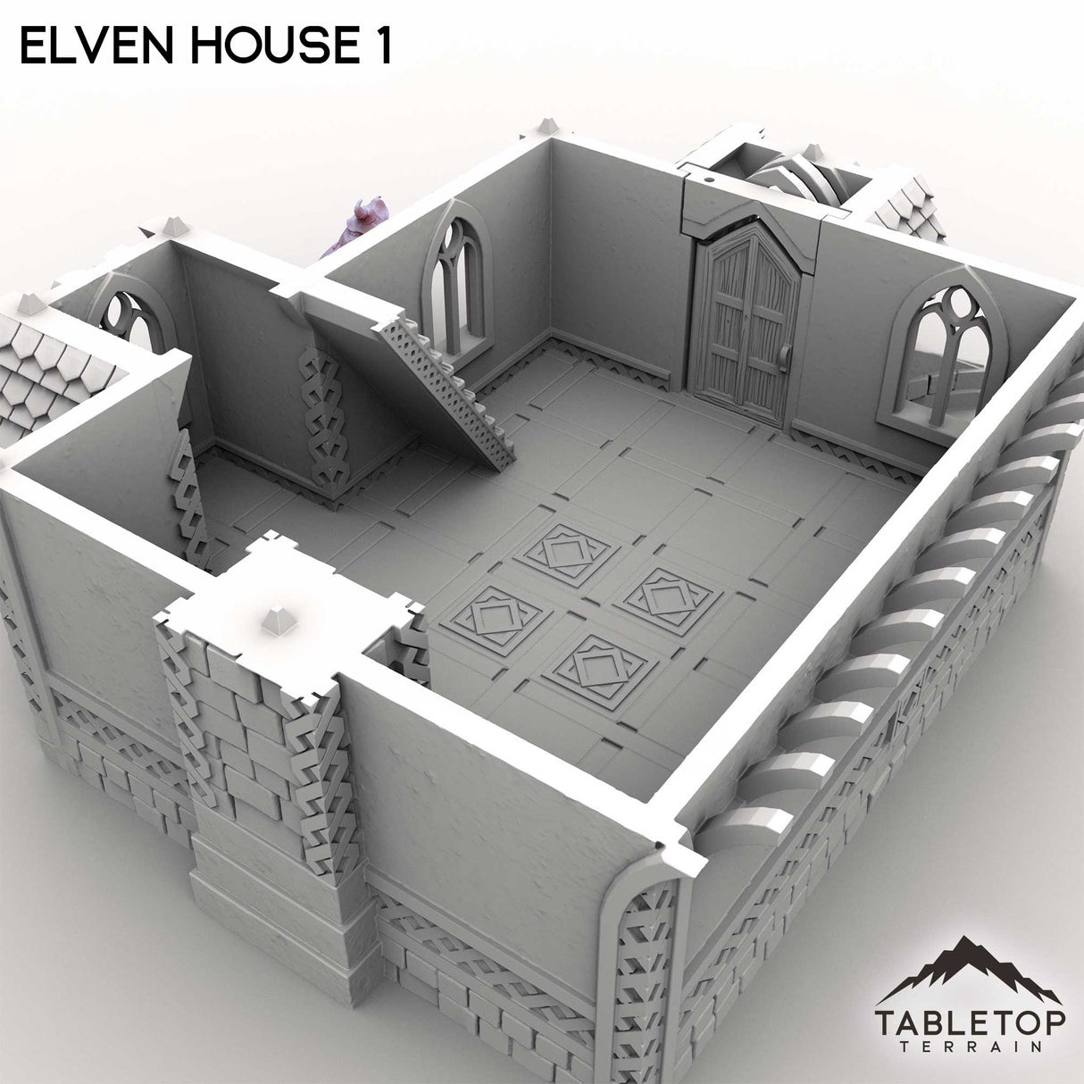 Tabletop Terrain Building Elven House 1