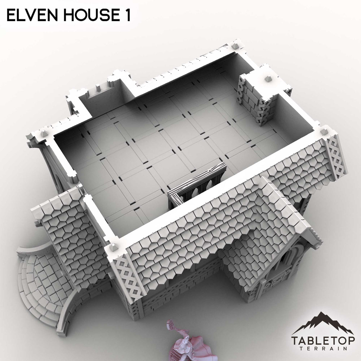 Tabletop Terrain Building Elven House 1