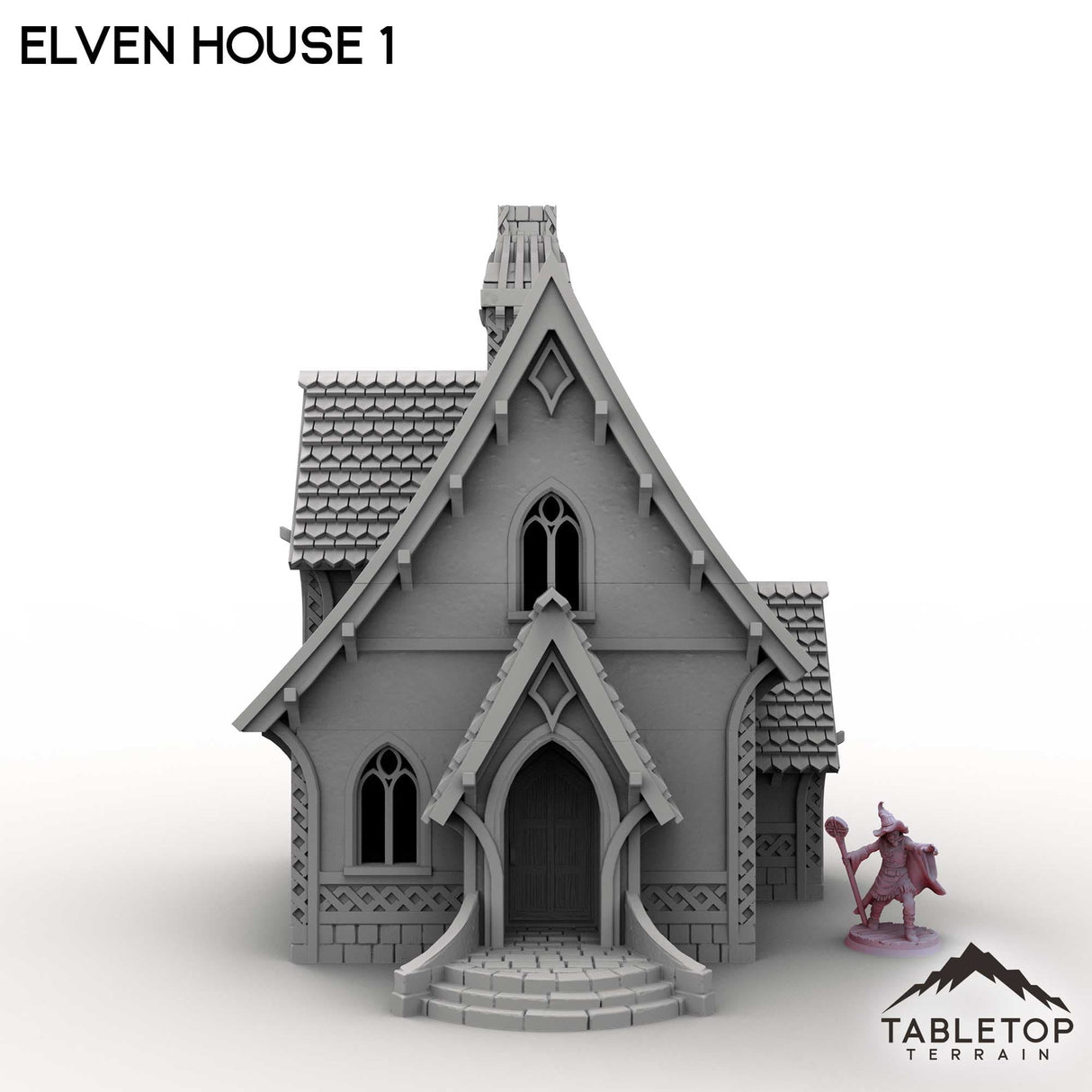 Tabletop Terrain Building Elven House 1