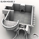 Tabletop Terrain Building Elven House 2